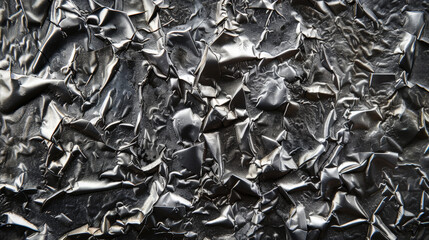 Shattered Steel: Distressed Metal Background. Generative AI