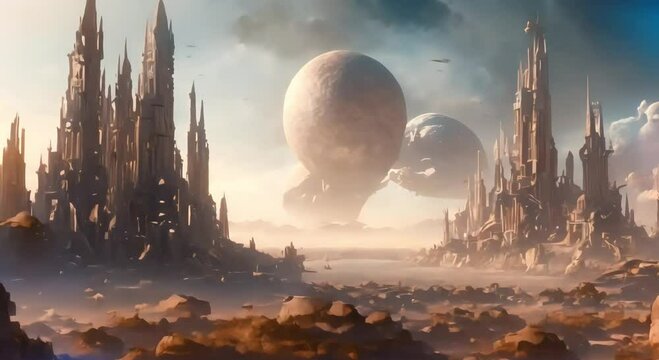 The sci-fi world feels like it's on another planet