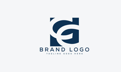 letter CC logo design vector template design for brand.