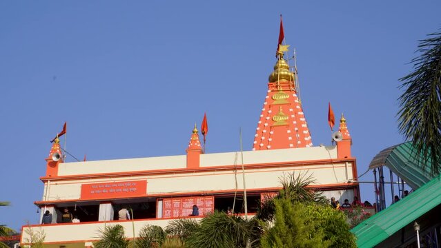 Vibrant Hanuman Temple: Shri Sidhbali Baba Dham Mandir, Kotdwara, Uttarakhand, India