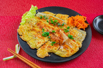 韓国料理　白菜チヂミ