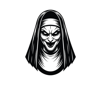 Evil nun logo
