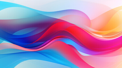 cosmic colors wave abstract