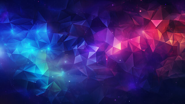colorful geometric abstract background.	