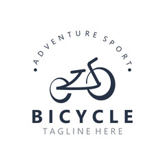 Bike Bicycle logo template design inspiration. Bicycle store Quality symbol icon vector