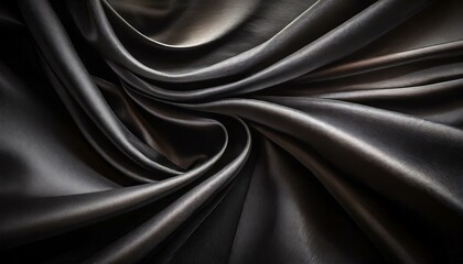 Obraz premium black satin background
