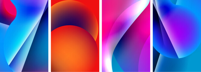 Abstract colors. Abstract backgrounds for wallpaper, business card, cover, poster, banner, brochure, header, website