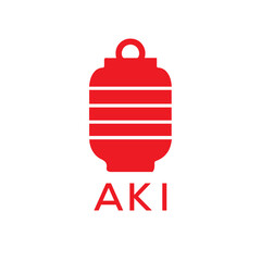 AKI Letter logo design template vector. AKI Business abstract connection vector logo. AKI icon circle logotype.
