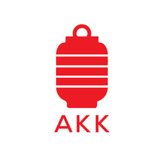 Obraz premium AKK Letter logo design template vector. AKK Business abstract connection vector logo. AKK icon circle logotype. 