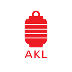 AKL Letter logo design template vector. AKL Business abstract connection vector logo. AKL icon circle logotype.
