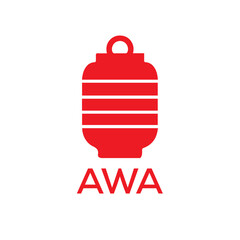 AWA Letter logo design template vector. AWA Business abstract connection vector logo. AWA icon circle logotype.
 - obrazy, fototapety, plakaty