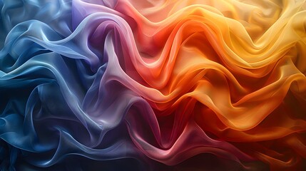 Obraz premium Abstract Gradient Texture with Vivid Colors and Dynamic Blending