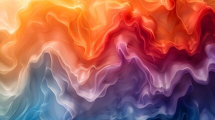 Abstract Gradient Texture with Vivid Colors and Dynamic Blending - obrazy, fototapety, plakaty