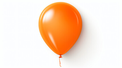 3D orange balloon for Patrick's Day party.