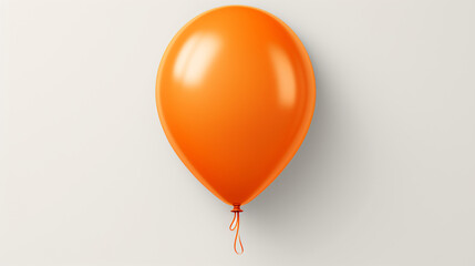 3D orange balloon for Patrick's Day party.