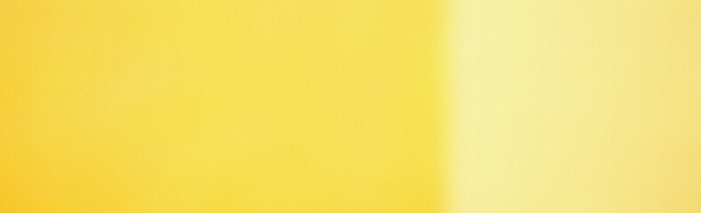 Abstract light yellow pastel background. Elegant background with space for design. Wide panorama. Gradient. Web banner