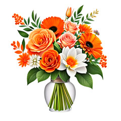 Fototapeta premium bouquet of roses