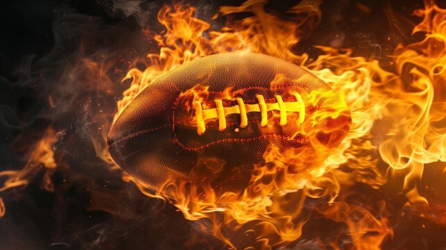 Flaming Football