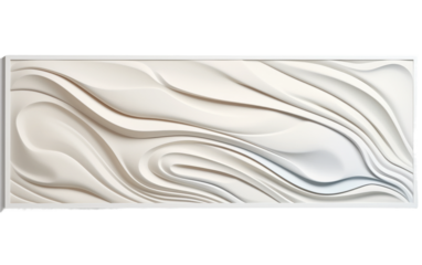 Unique 3D Wall Panel Designs on transparent background