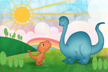 Dinosaur friends