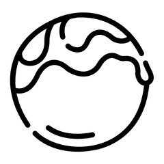 takoyaki Line Icon