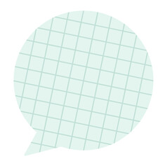 Retro Speech Bubble Collage Paper