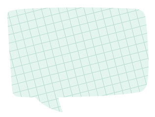 Retro Speech Bubble Collage Paper