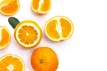 Fresh orange fruit, high vitamin c