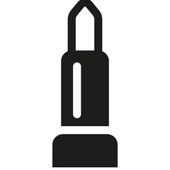 Flashsale Lipstick Icon in Glyph Style