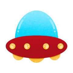 UFO Cartoon illustration Cartoon Alien Spaceship Spacecraft Cartoon