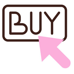 Flashsale Buy Now Icon in Dualtone Style