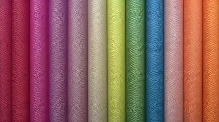 Multicolor textile background. Wave texture abstract fabric. 