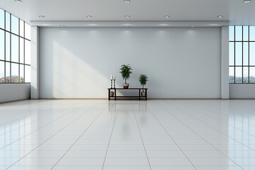 indoor white wall