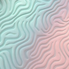 Wave texture silk abstract fabric. Pink background textile
