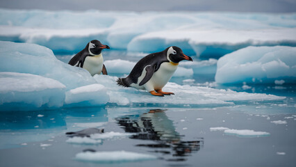 Antarctic penguins