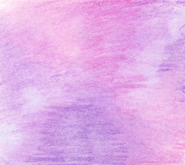 Lilac blurred soft background - pastel crayons illustration