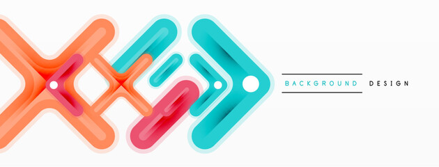 Minimal geometric background cross line. Design for wallpaper, banner, background, landing page, wall art, invitation, prints, posters