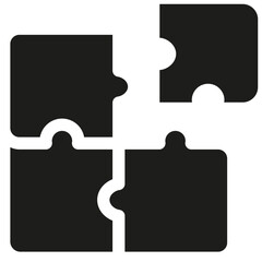 Business Management  Problem Solving Icon in Glyph Style