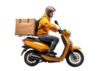 Food delivery moto scooter 