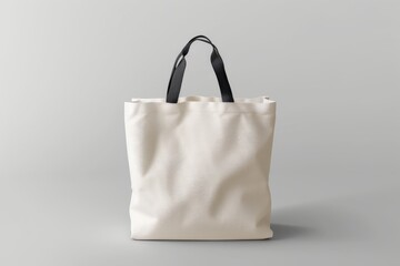 tote bag mockup - blank tote bag on studio background / template for product placement