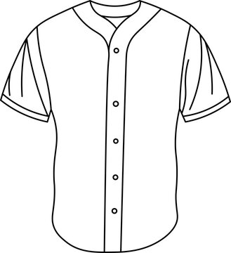 recommend clip art: uniform Outline Vector Illustration