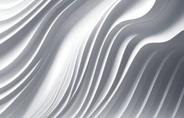 Cool abstract white color background with waves. banner poster and wallpaper design.