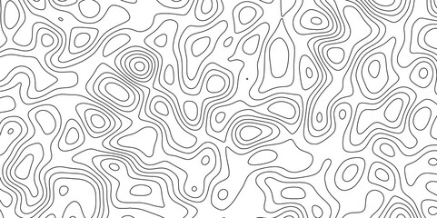 Abstract white topography vector background. Topographic map. Geographic mountain relief. counter map wavy line paper textrue. grid curve line abstract vector illustration .