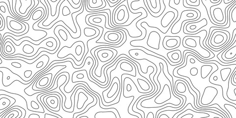 Abstract white topography vector background. Topographic map. Geographic mountain relief. counter map wavy line paper textrue. grid curve line abstract vector illustration .