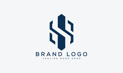 letter SS logo design vector template design for brand.