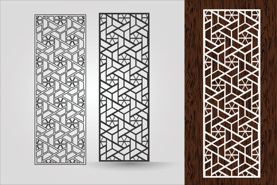 Floral Laser-Cut 3. Abstract Acrylic Design