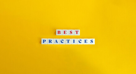 Best Practices Phrase and Text. Professional Procedure, Standard, Set of Guidelines, Working...