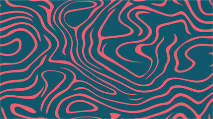 Grunge texture. Design for fabric, Wallpaper, and cards . Colorful illustration, which consists of curves. Abstract zig zag line wave background. Wave Lines Pattern Abstract Background. Seamless.