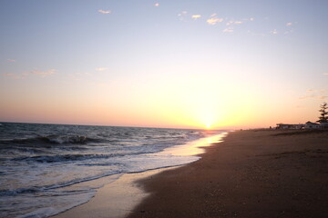 Obraz premium Atardecer en Cádiz