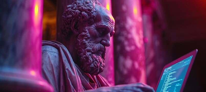 Greek God of Wisdom Generative AI